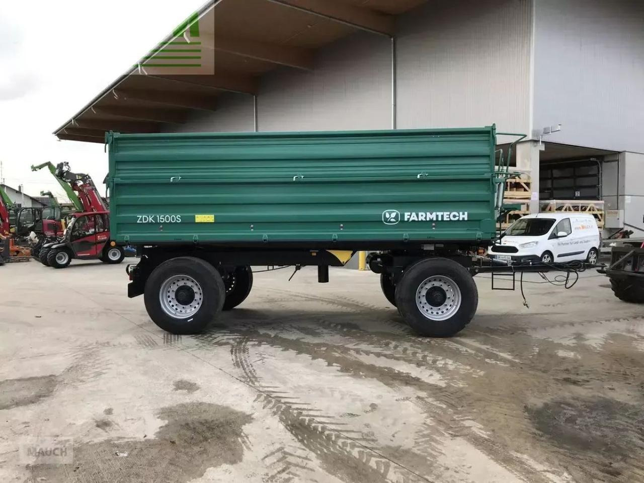 Farmtech zdk 1500 - Remolque volquete agrícola: foto 2 Farmtech zdk 1500 - Remolque volquete agrícola: foto 2