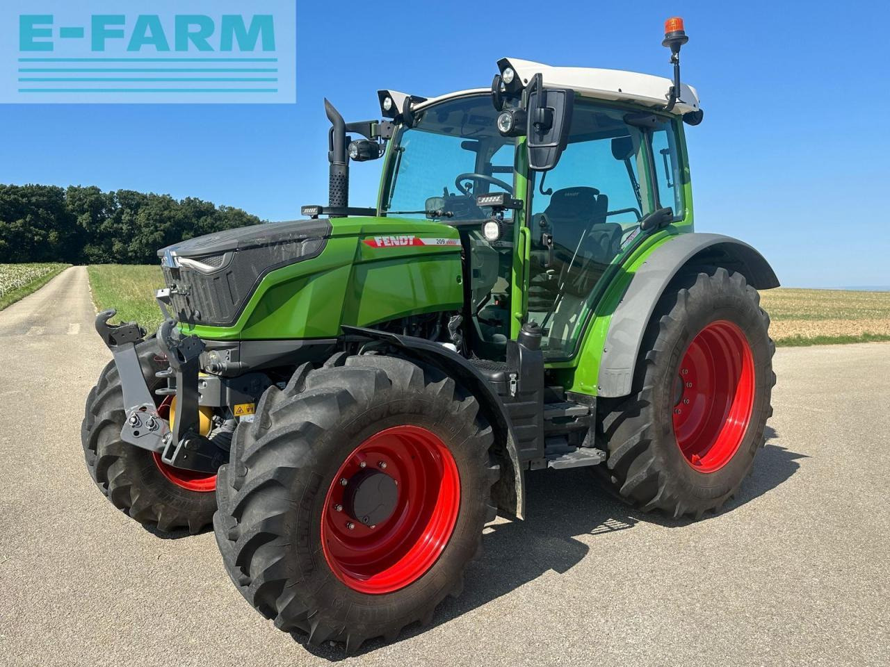Fendt 209 vario (gen3) - Tractor: foto 1 Fendt 209 vario (gen3) - Tractor: foto 1