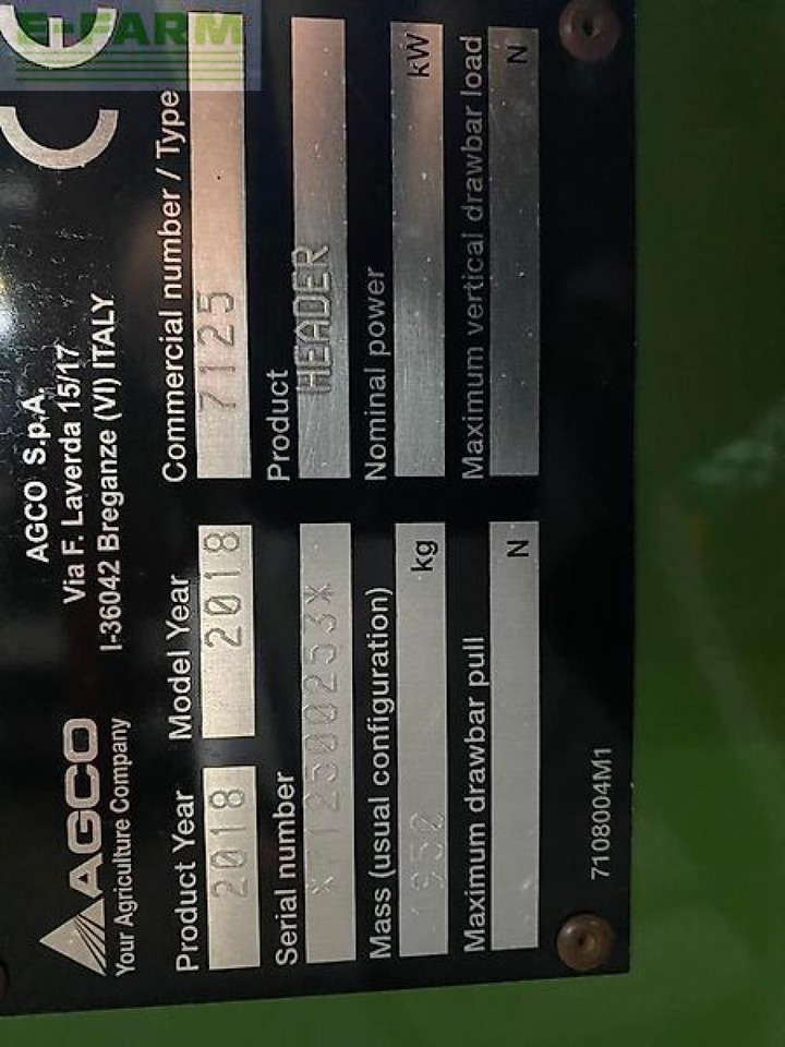 Fendt 25" ff - Accesorios para cosechadoras de forraje: foto 4 Fendt 25" ff - Accesorios para cosechadoras de forraje: foto 4