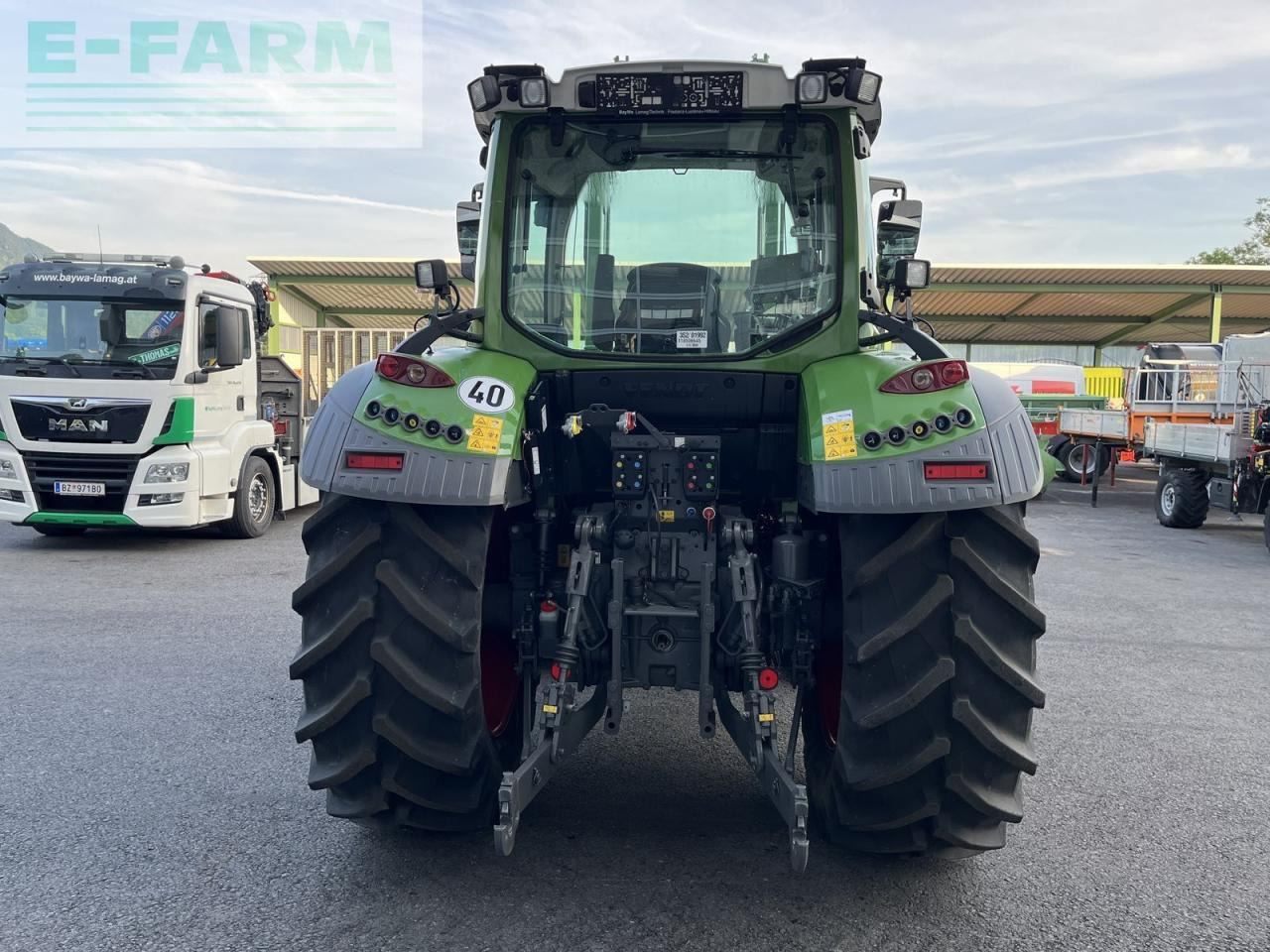 Tractor Fendt 312 vario gen4 profi setting2 m. frontlader Profi: foto 7