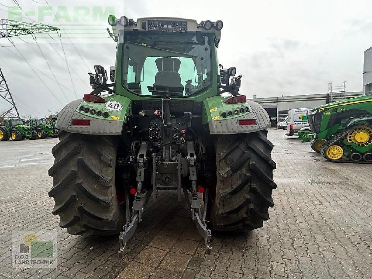 Tractor Fendt 516 vario lenksystemvorbereitung: foto 8