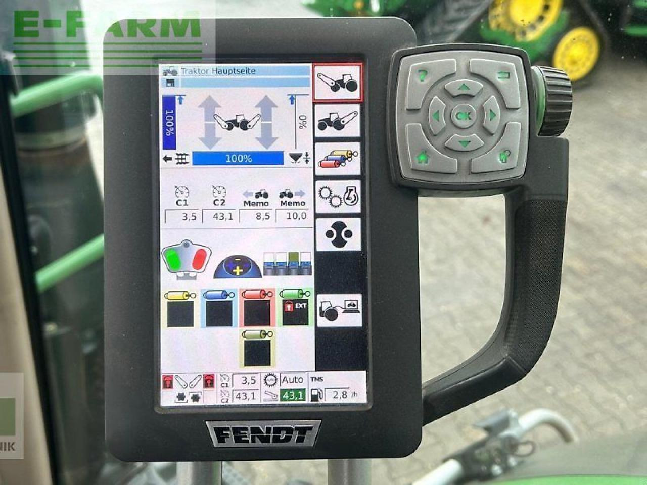 Tractor Fendt 516 vario lenksystemvorbereitung: foto 18
