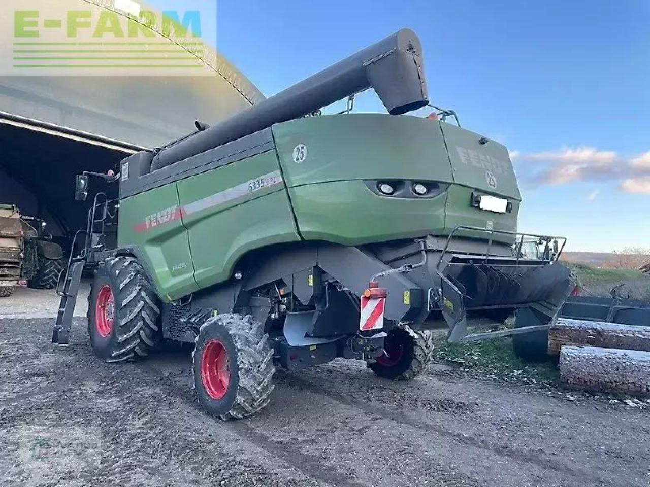 Cosechadora de granos Fendt 6335 c pl hangmaschine + powerflow: foto 8 Cosechadora de granos Fendt 6335 c pl hangmaschine + powerflow: foto 8