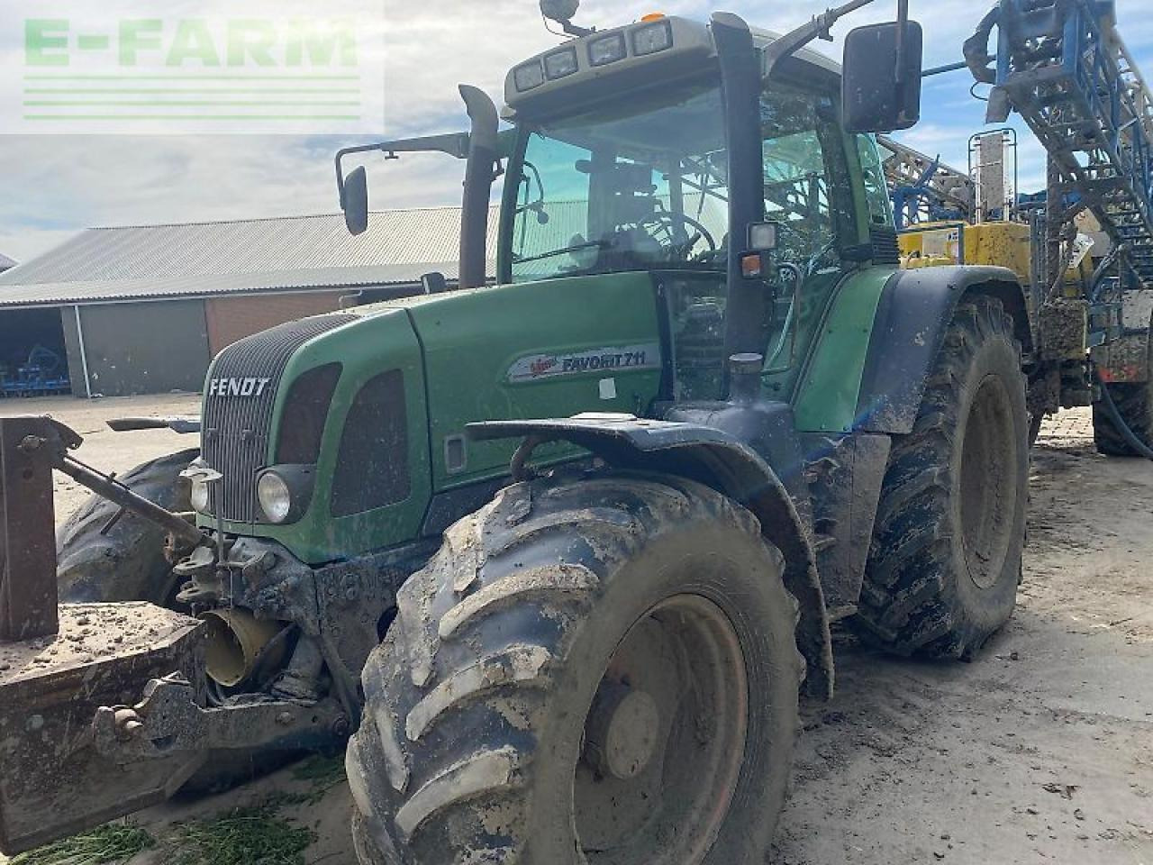 Fendt 711 - Tractor: foto 1 Fendt 711 - Tractor: foto 1