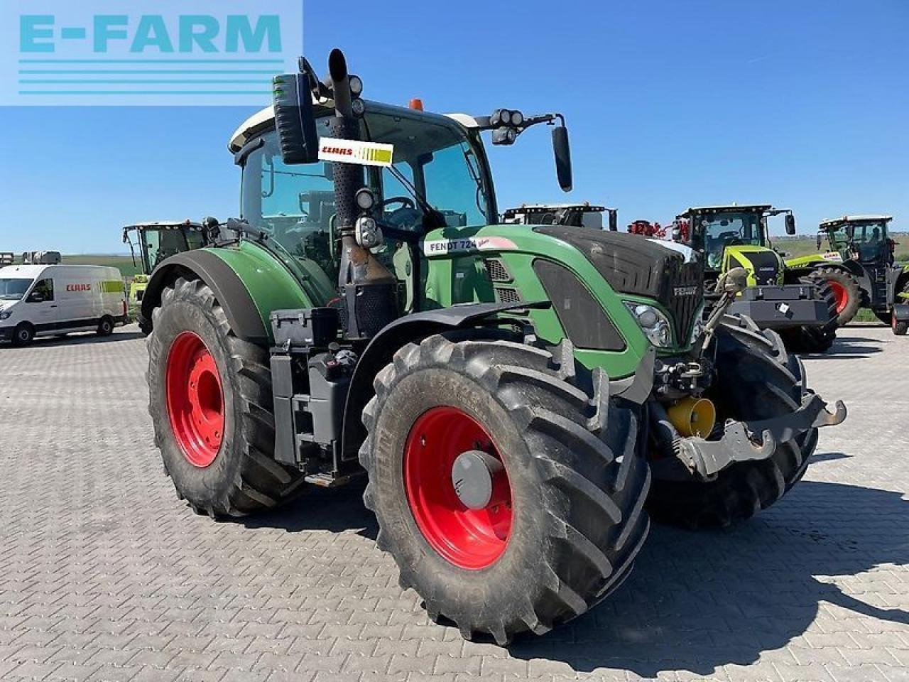 Fendt 724 - Tractor: foto 1 Fendt 724 - Tractor: foto 1