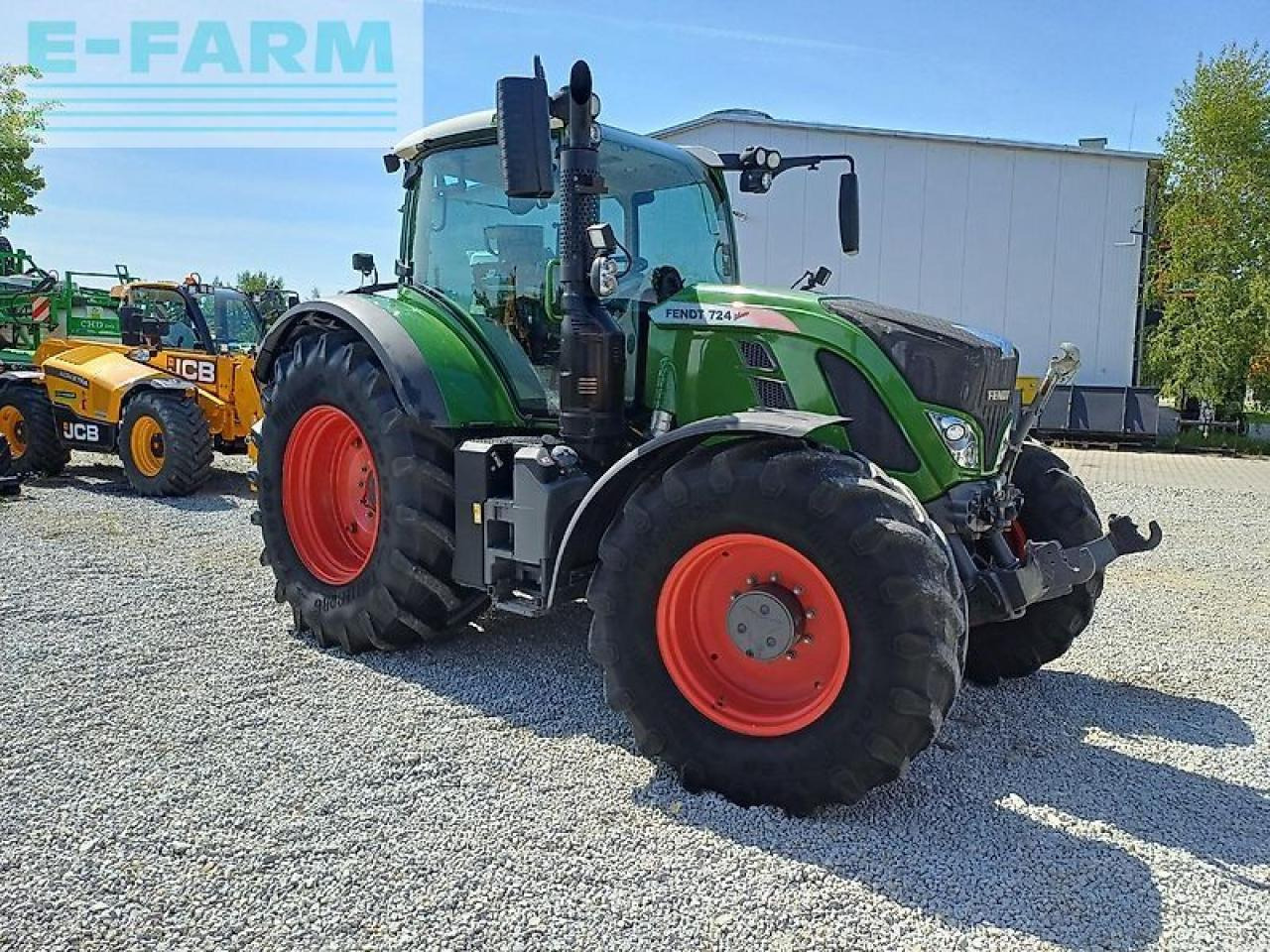 Fendt 724 profi plus - Tractor: foto 1 Fendt 724 profi plus - Tractor: foto 1