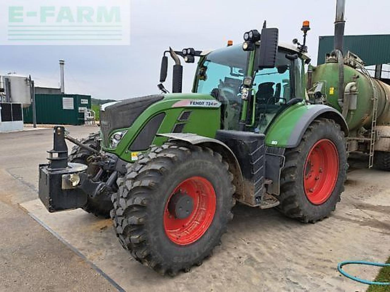Fendt 724 s4 profi plus - Tractor: foto 1 Fendt 724 s4 profi plus - Tractor: foto 1