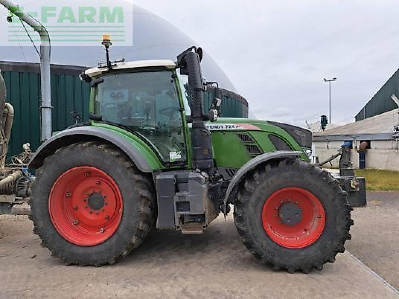 Fendt 724 s4 profi plus - Tractor: foto 3 Fendt 724 s4 profi plus - Tractor: foto 3