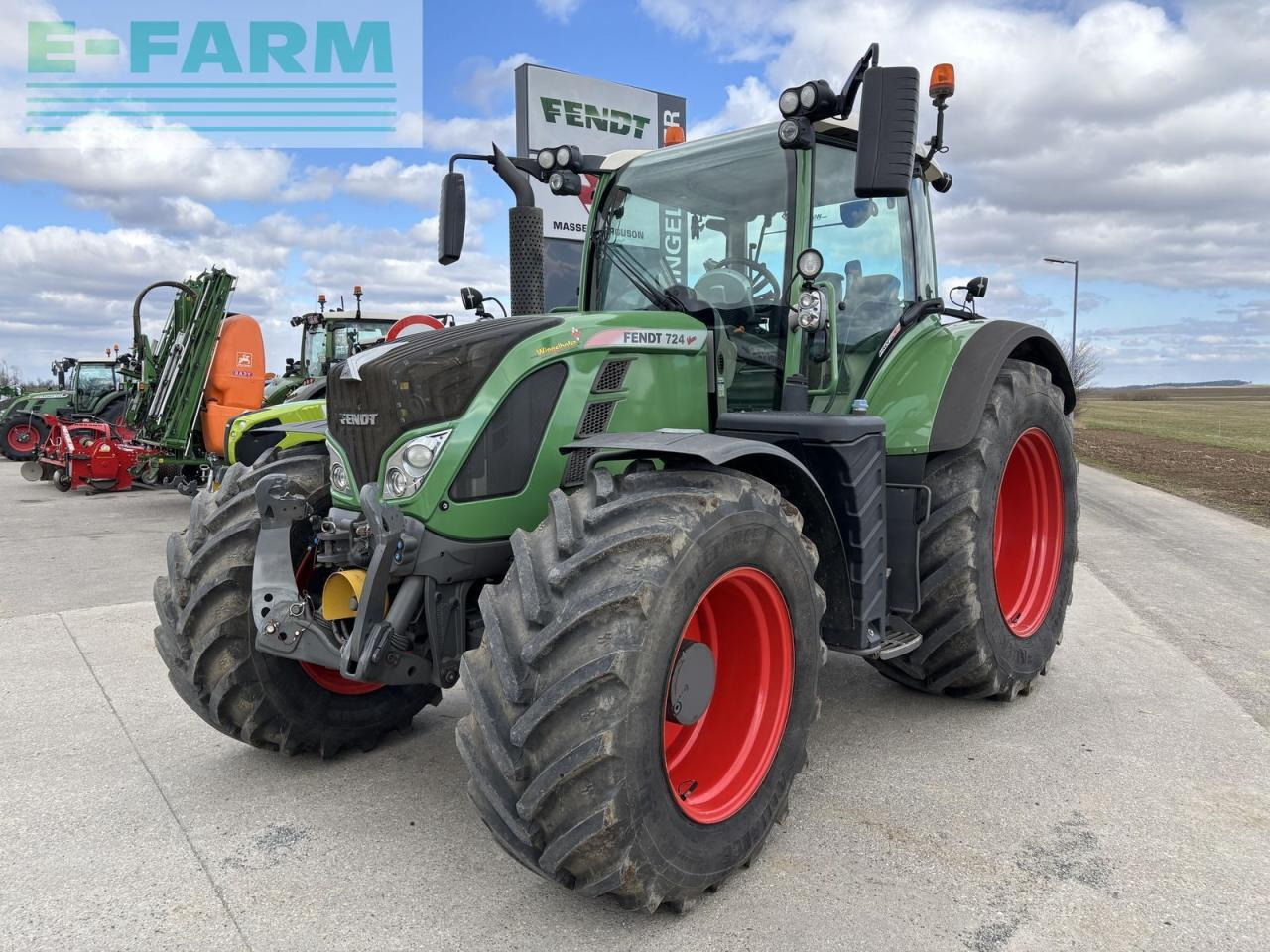 Fendt 724 vario - Tractor: foto 3 Fendt 724 vario - Tractor: foto 3