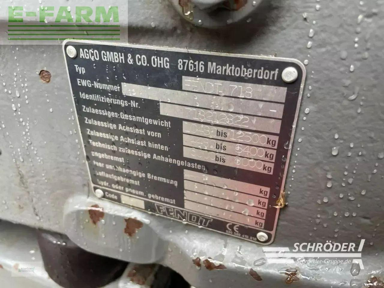 Fendt 818 vario tms - rüfa - Tractor: foto 5 Fendt 818 vario tms - rüfa - Tractor: foto 5