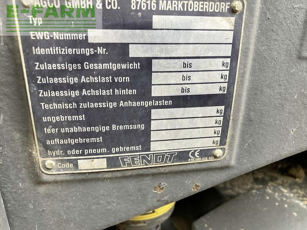 Tractor Fendt farmer 411 a: foto 17