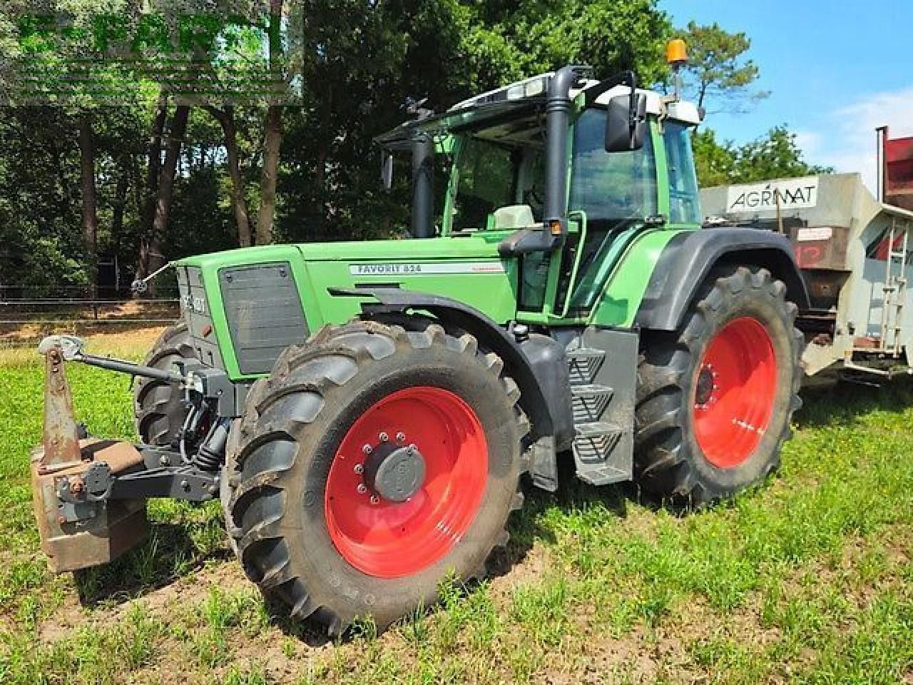 Tractor Fendt favorit 824 turboshift ( 816 818 822 ): foto 9
