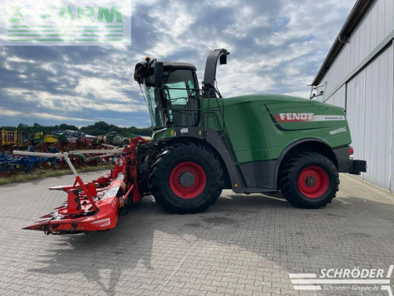 Fendt katana 65 + kemper 375 plus - Cosechadora de forraje: foto 4 Fendt katana 65 + kemper 375 plus - Cosechadora de forraje: foto 4