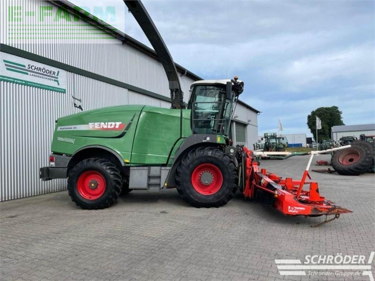 Fendt katana 65 + kemper 375 plus - Cosechadora de forraje: foto 2 Fendt katana 65 + kemper 375 plus - Cosechadora de forraje: foto 2
