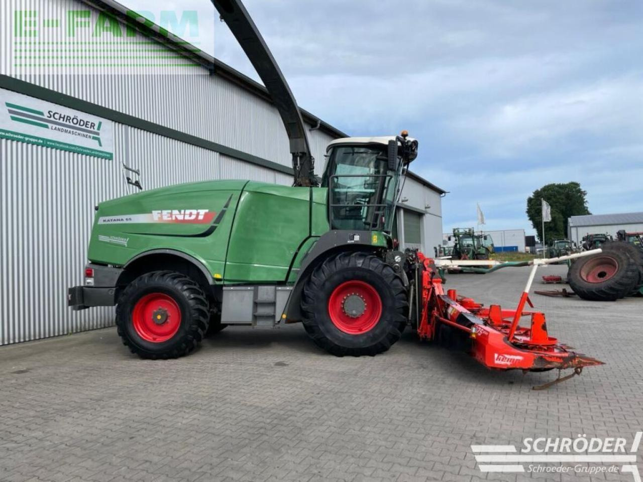 Fendt katana 65 + kemper 375 plus - Cosechadora de forraje: foto 2 Fendt katana 65 + kemper 375 plus - Cosechadora de forraje: foto 2