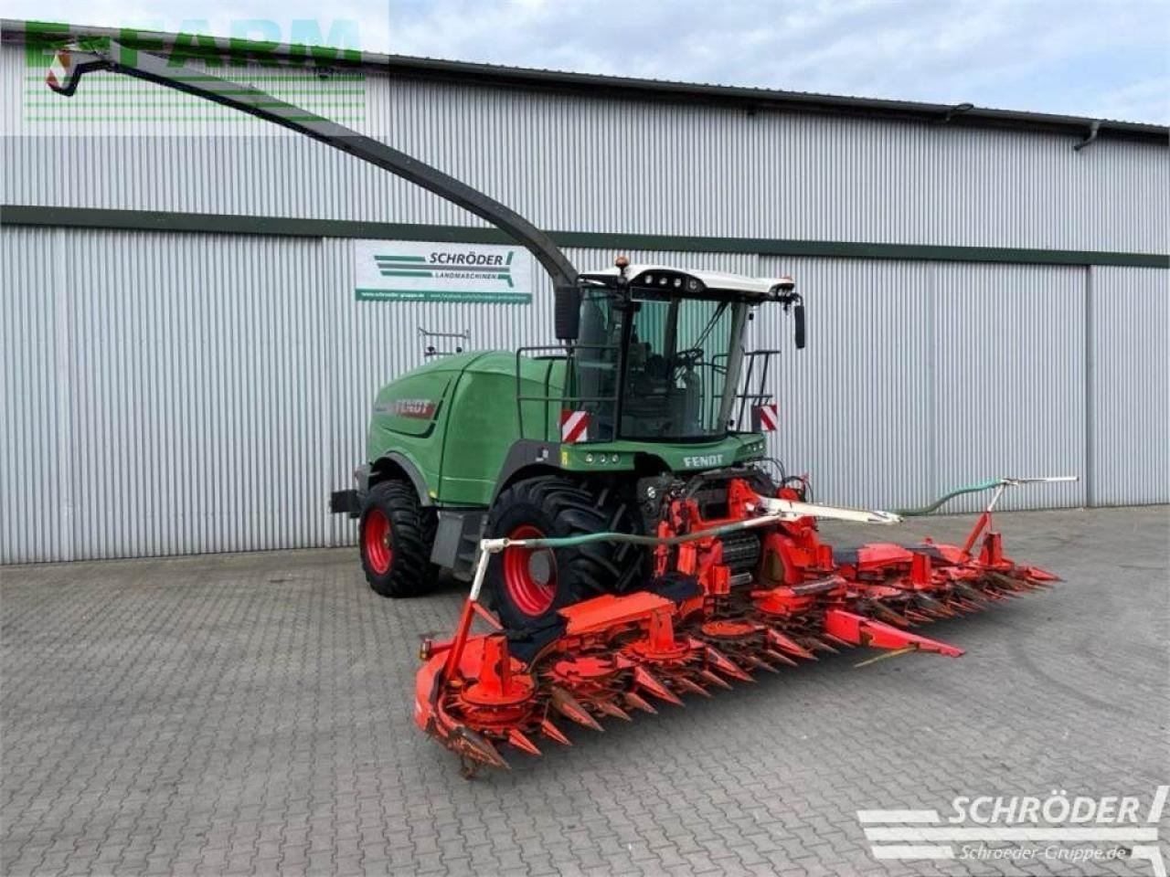 Fendt katana 65 + kemper 375 plus - Cosechadora de forraje: foto 1 Fendt katana 65 + kemper 375 plus - Cosechadora de forraje: foto 1