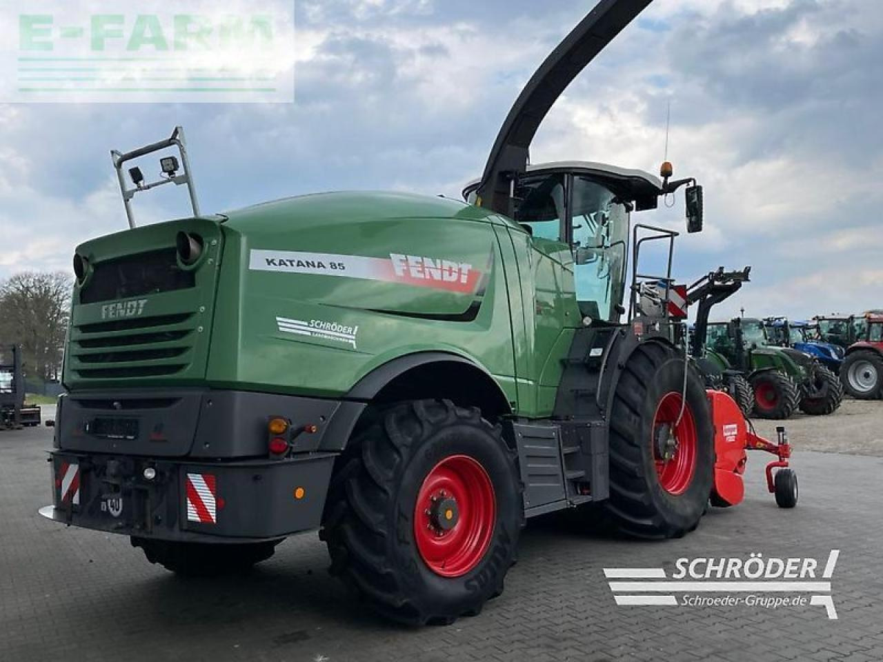 Fendt katana 85 + kemper 390plus + kemper 3002 - Cosechadora de forraje: foto 4 Fendt katana 85 + kemper 390plus + kemper 3002 - Cosechadora de forraje: foto 4