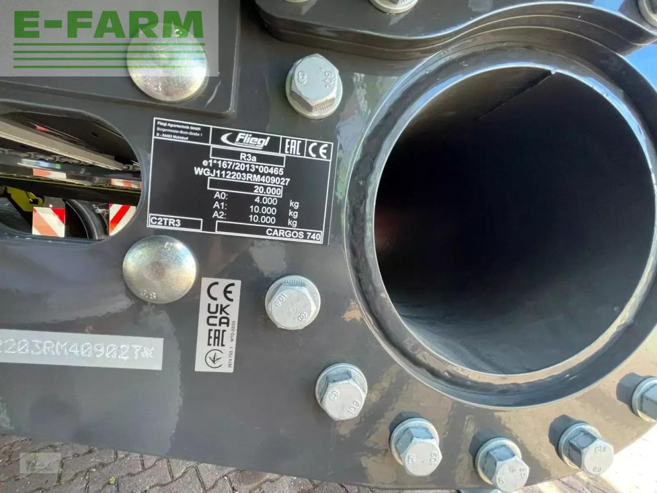 Fliegl cargos 740 - Remolque volquete agrícola: foto 5 Fliegl cargos 740 - Remolque volquete agrícola: foto 5