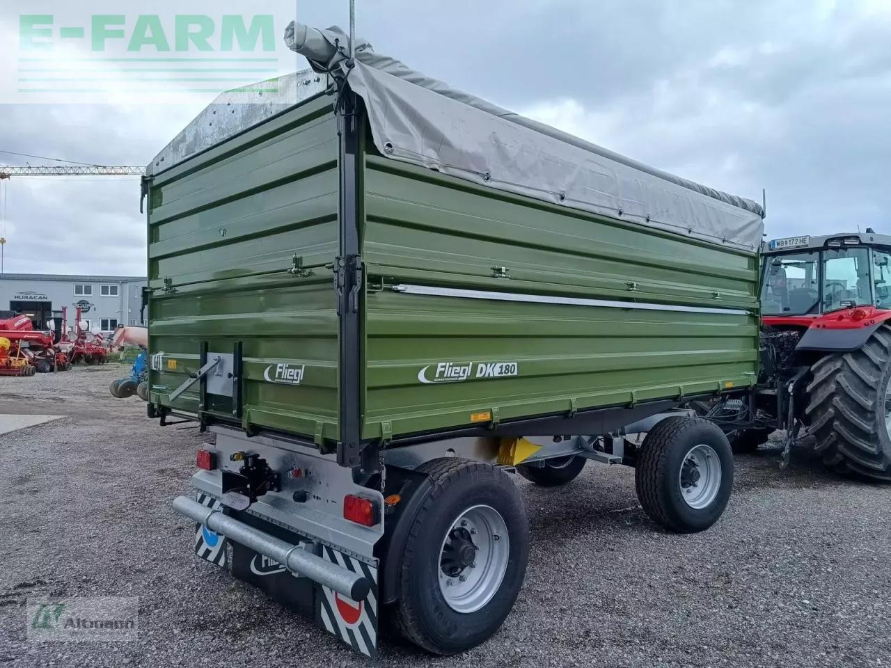 Fliegl dk180 maxum fox - Remolque volquete agrícola: foto 5 Fliegl dk180 maxum fox - Remolque volquete agrícola: foto 5