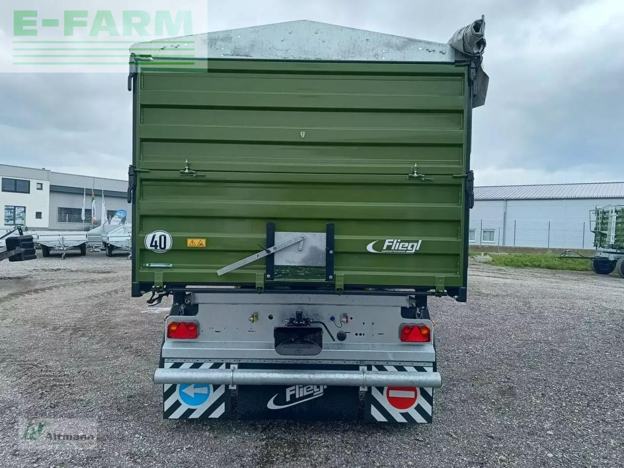 Fliegl dk180 maxum fox - Remolque volquete agrícola: foto 4 Fliegl dk180 maxum fox - Remolque volquete agrícola: foto 4