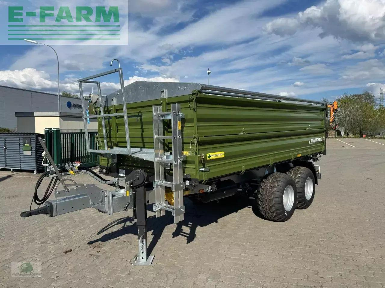 Fliegl tdk 100vr fox tandem - Remolque volquete agrícola: foto 2 Fliegl tdk 100vr fox tandem - Remolque volquete agrícola: foto 2