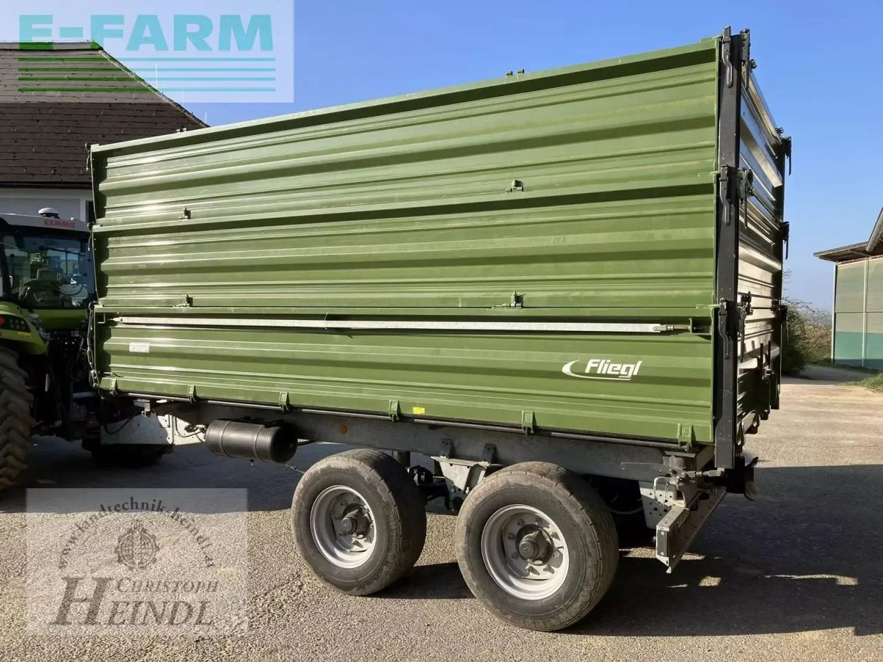 Fliegl tdk 130 fox - Remolque volquete agrícola: foto 4 Fliegl tdk 130 fox - Remolque volquete agrícola: foto 4