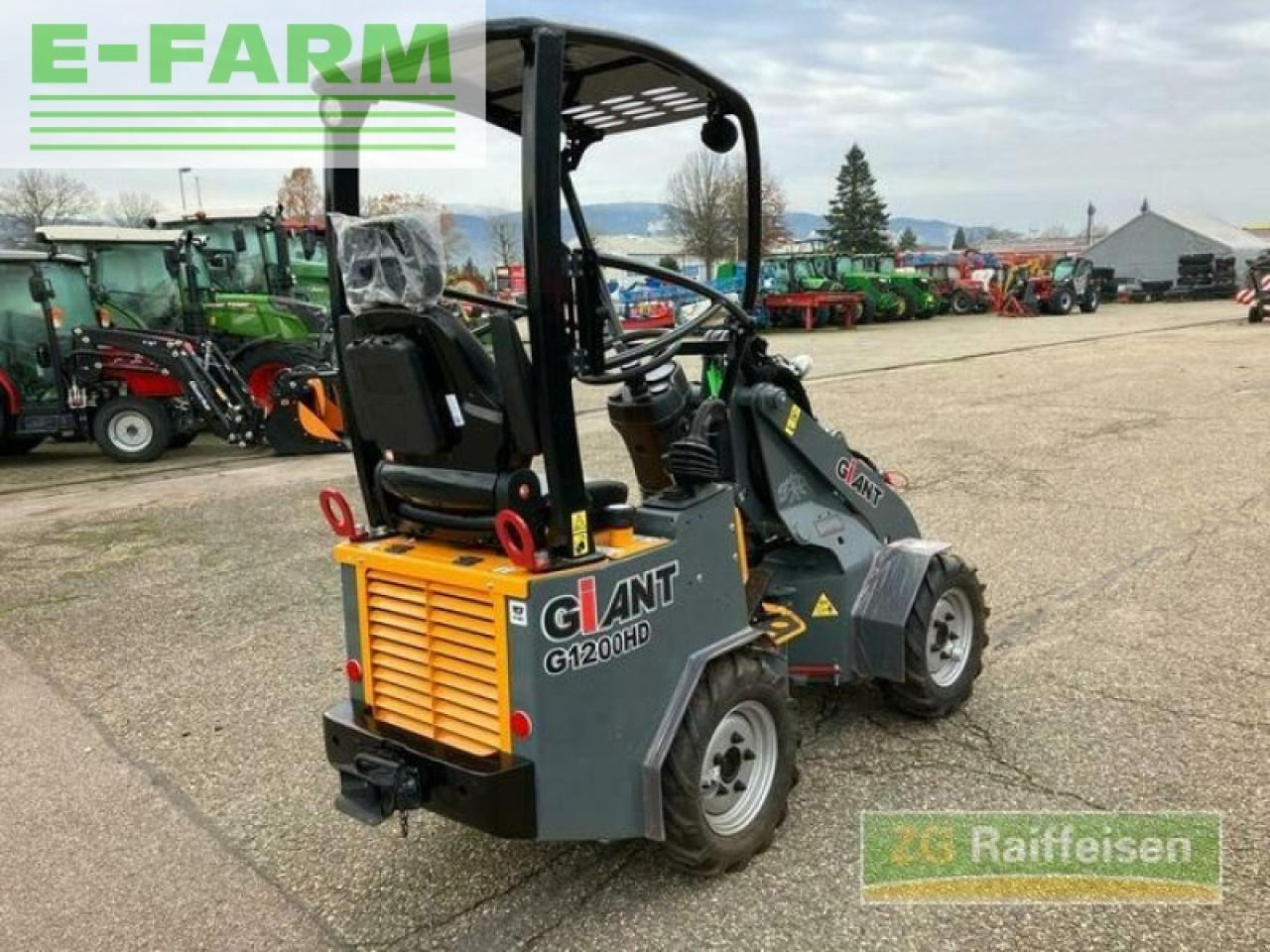 Miniexcavadora Giant g1200: foto 9