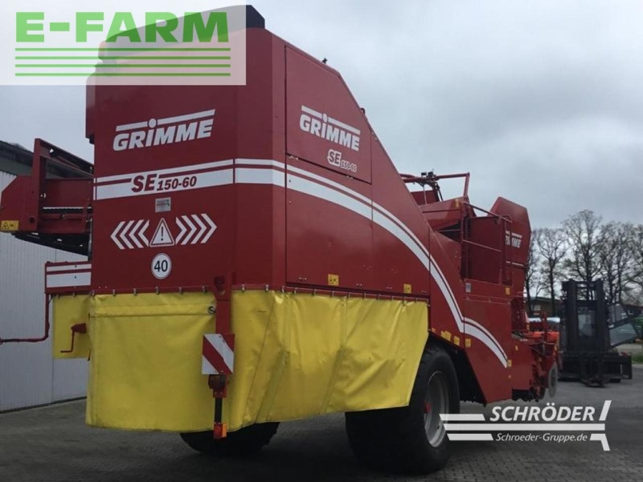 Grimme se 150-60 - Arrancadora de patatas: foto 5 Grimme se 150-60 - Arrancadora de patatas: foto 5