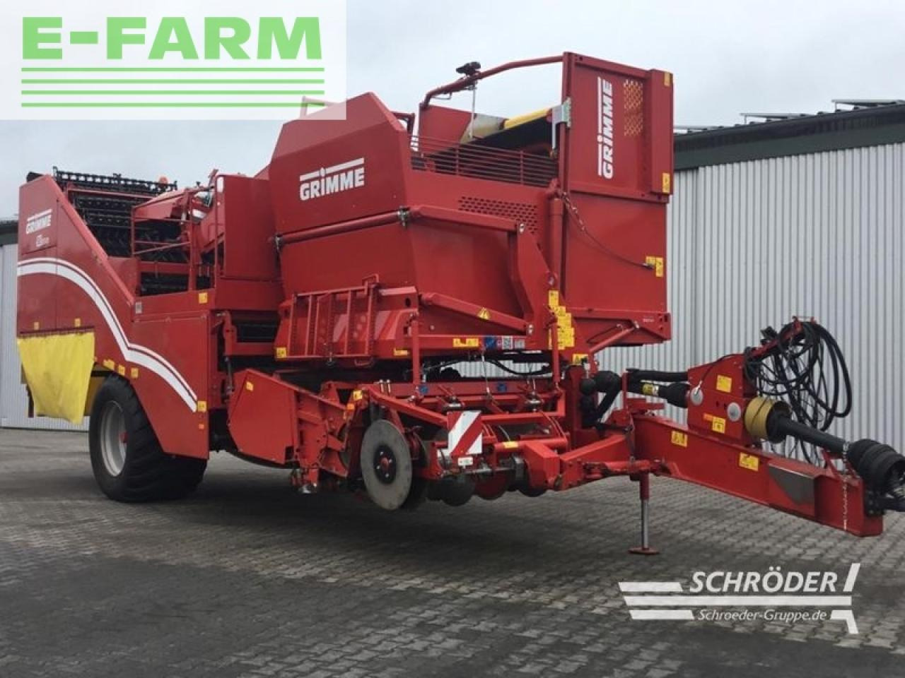 Grimme se 150-60 - Arrancadora de patatas: foto 2 Grimme se 150-60 - Arrancadora de patatas: foto 2