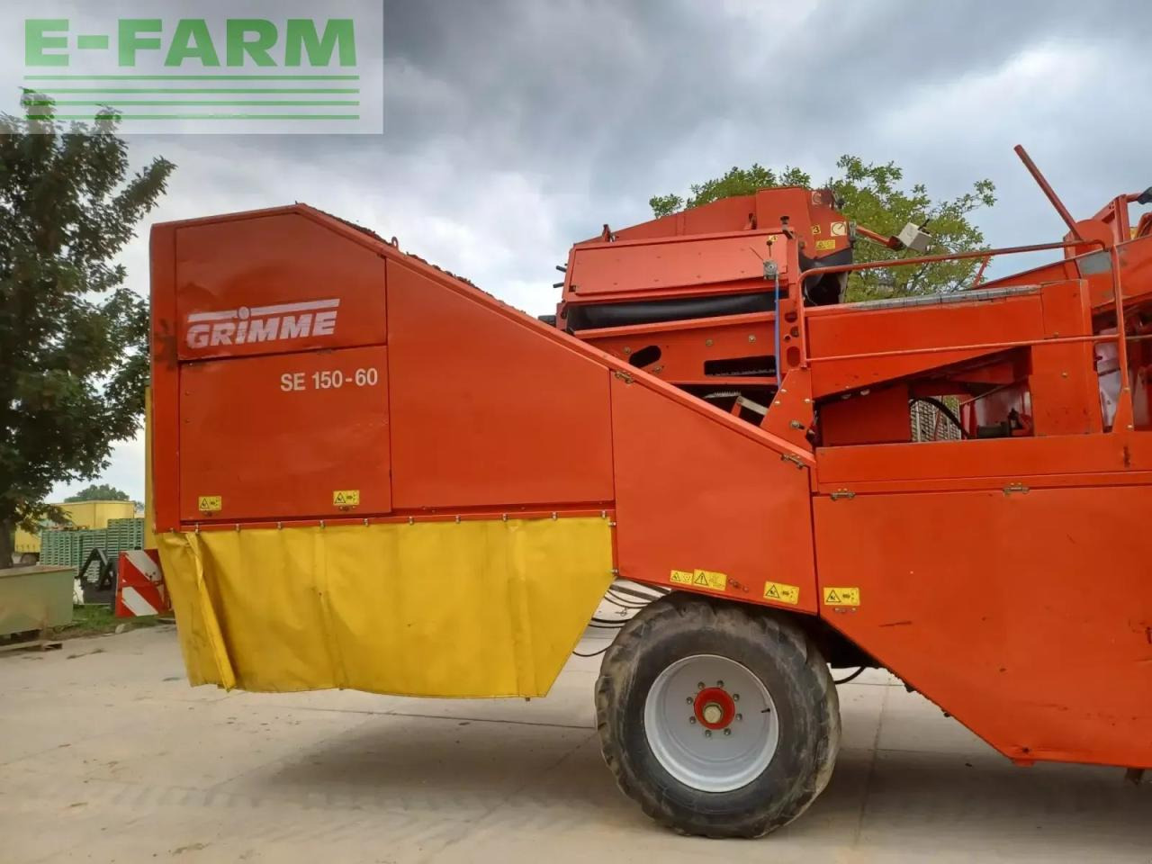 Grimme se 170-60 - Arrancadora de patatas: foto 3 Grimme se 170-60 - Arrancadora de patatas: foto 3