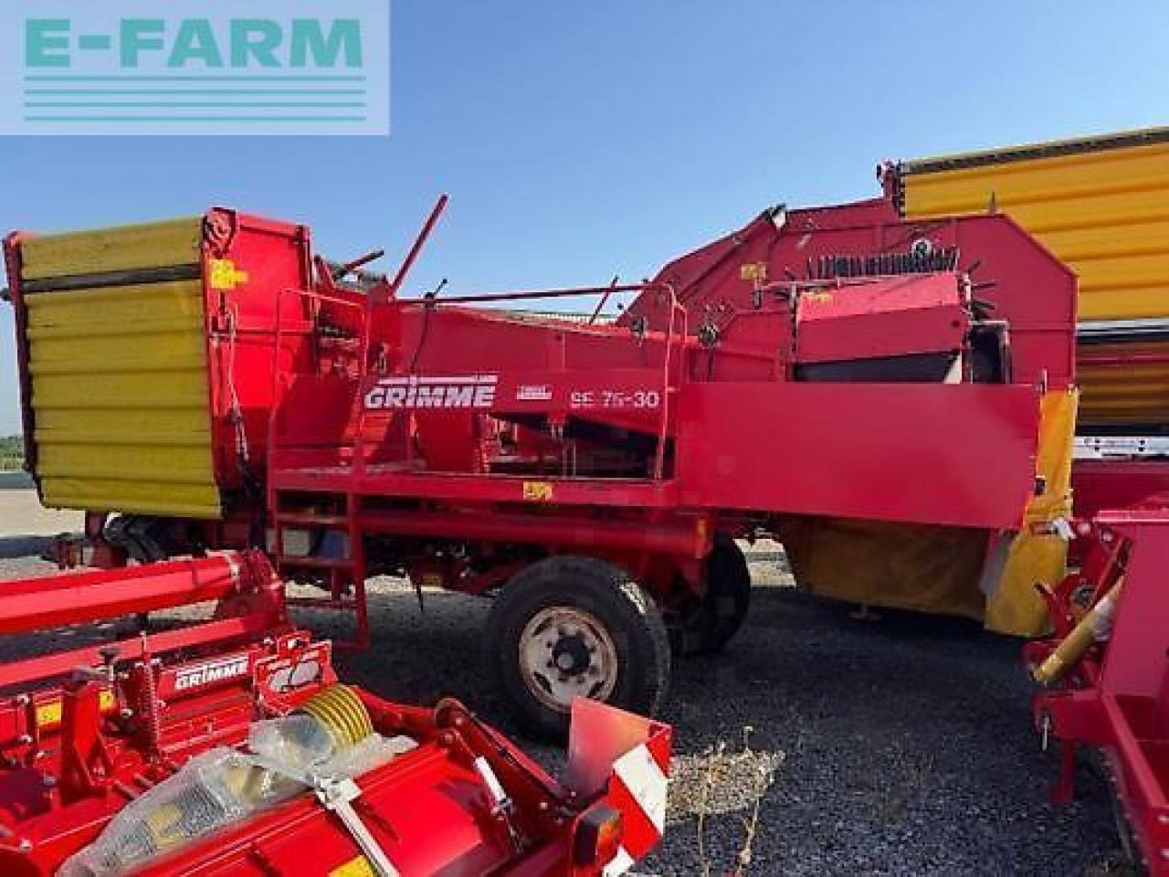 Grimme se 75/30 ub - Arrancadora de patatas: foto 4 Grimme se 75/30 ub - Arrancadora de patatas: foto 4