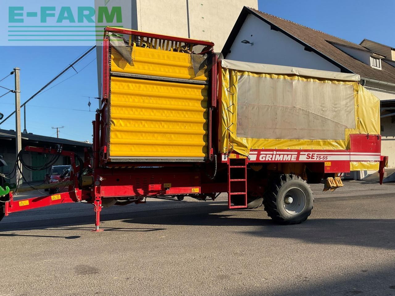 Grimme se 75-55 - Arrancadora de patatas: foto 5 Grimme se 75-55 - Arrancadora de patatas: foto 5