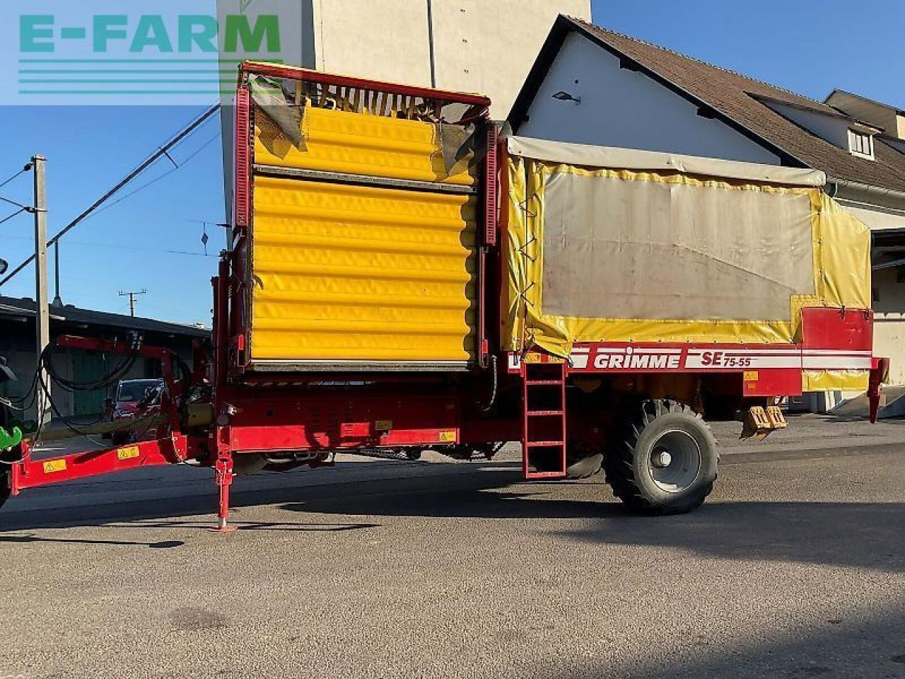 Grimme se 75-55 - Arrancadora de patatas: foto 5 Grimme se 75-55 - Arrancadora de patatas: foto 5