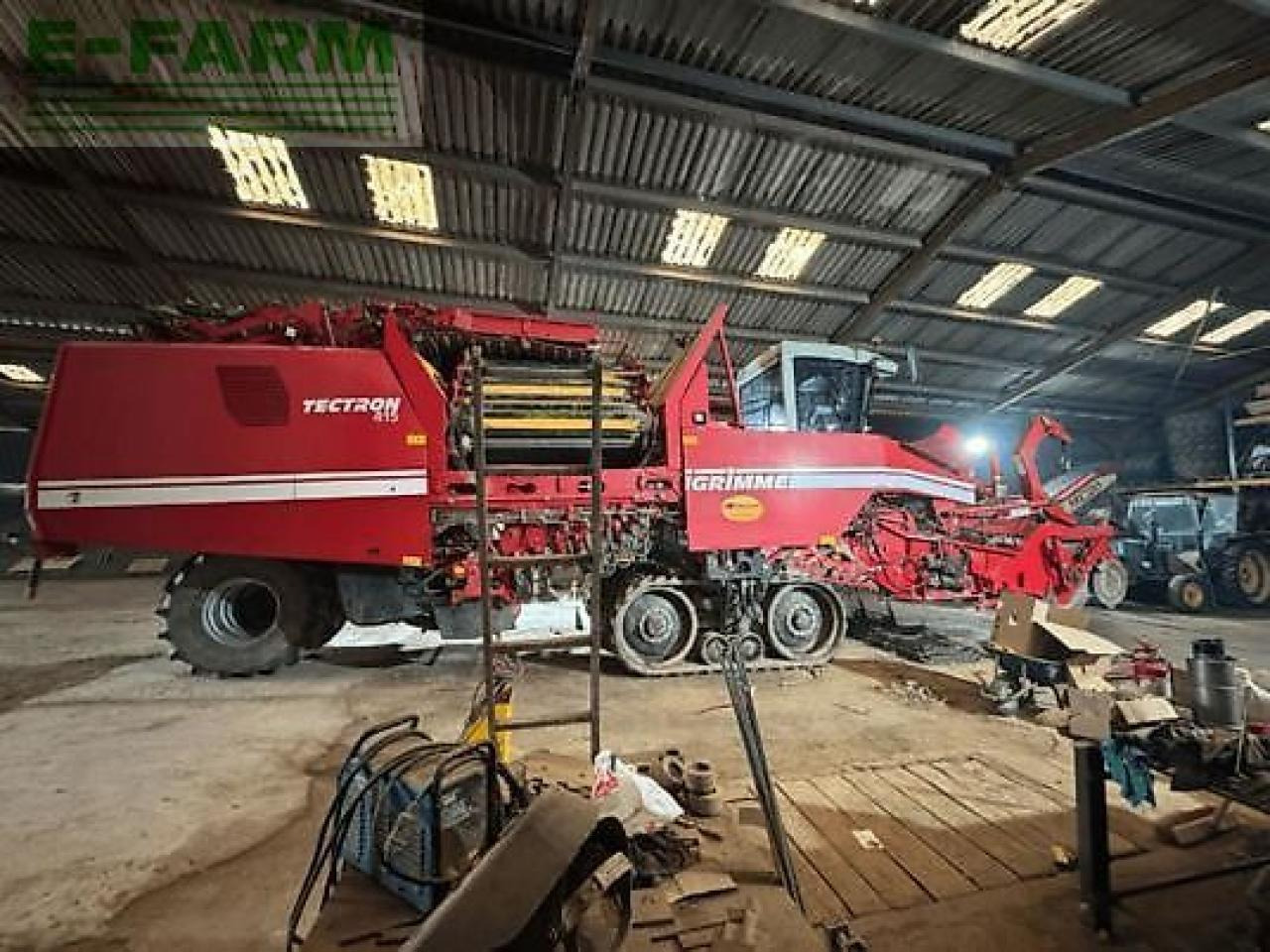 Grimme tectron 415 - Arrancadora de patatas: foto 1 Grimme tectron 415 - Arrancadora de patatas: foto 1