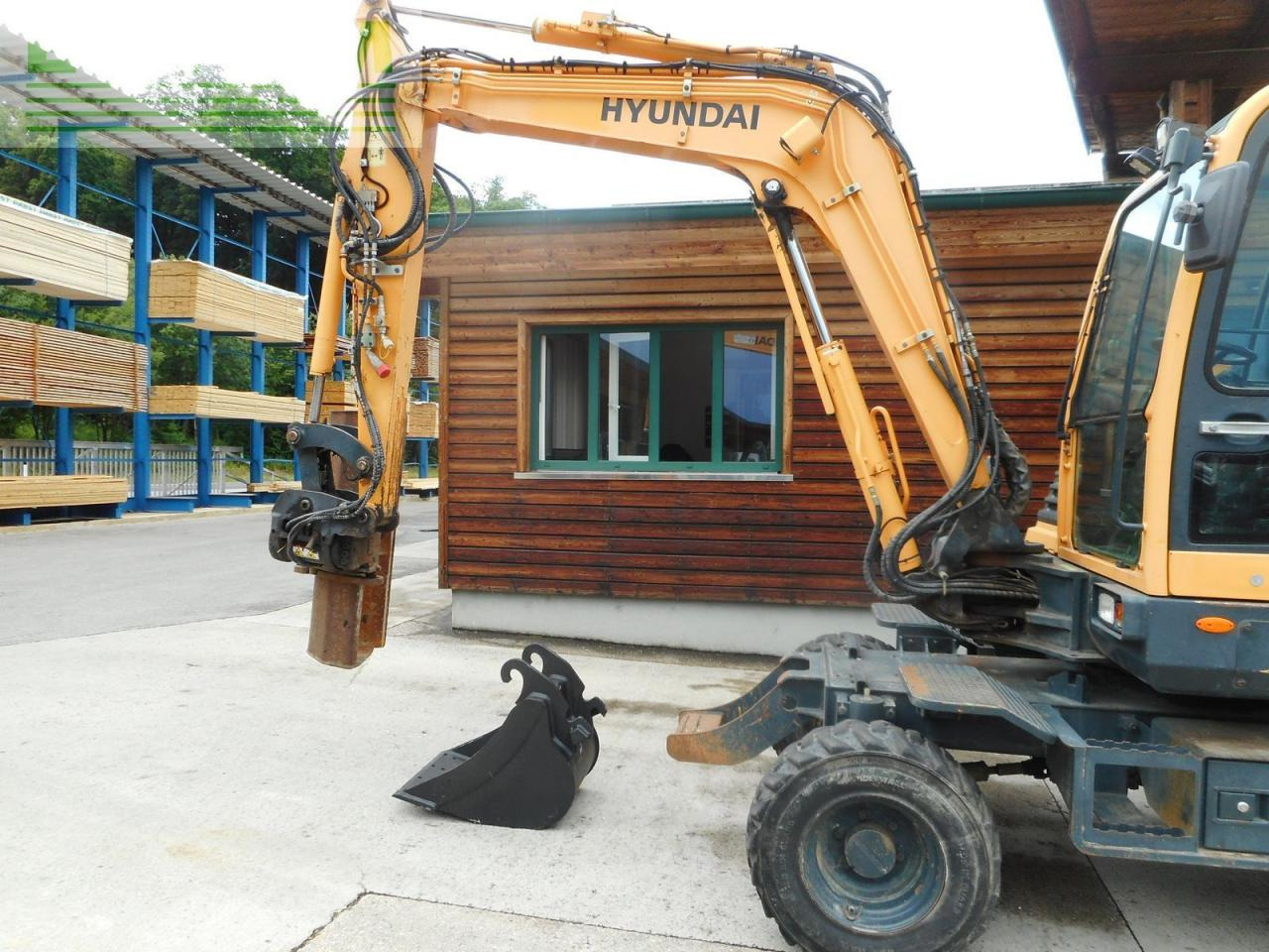 Miniexcavadora Hyundai robex 55 w-9 ( 5.560kg ) powertilt + straßenzula: foto 11
