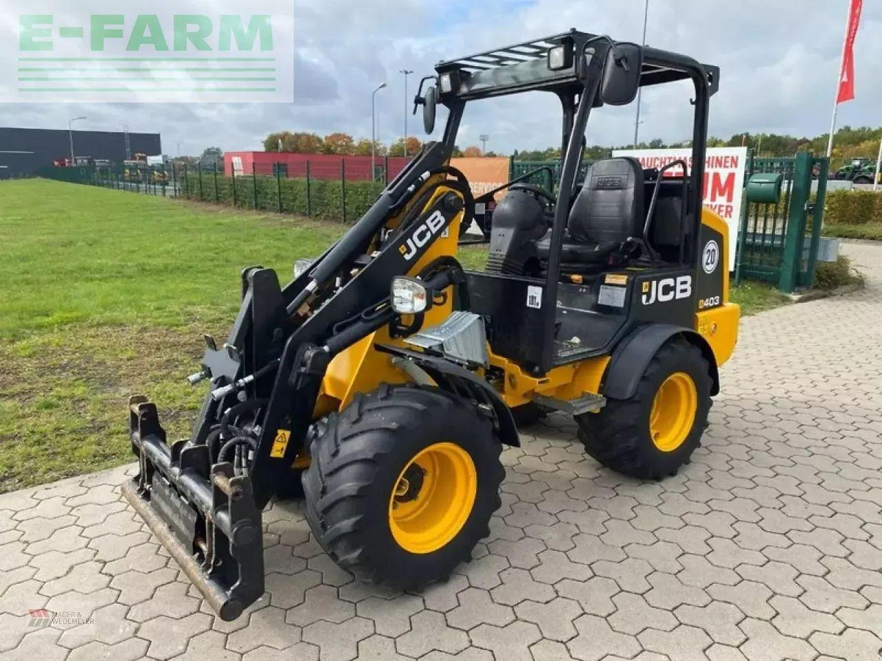 JCB 403 agri hoflader - Miniexcavadora: foto 1 JCB 403 agri hoflader - Miniexcavadora: foto 1