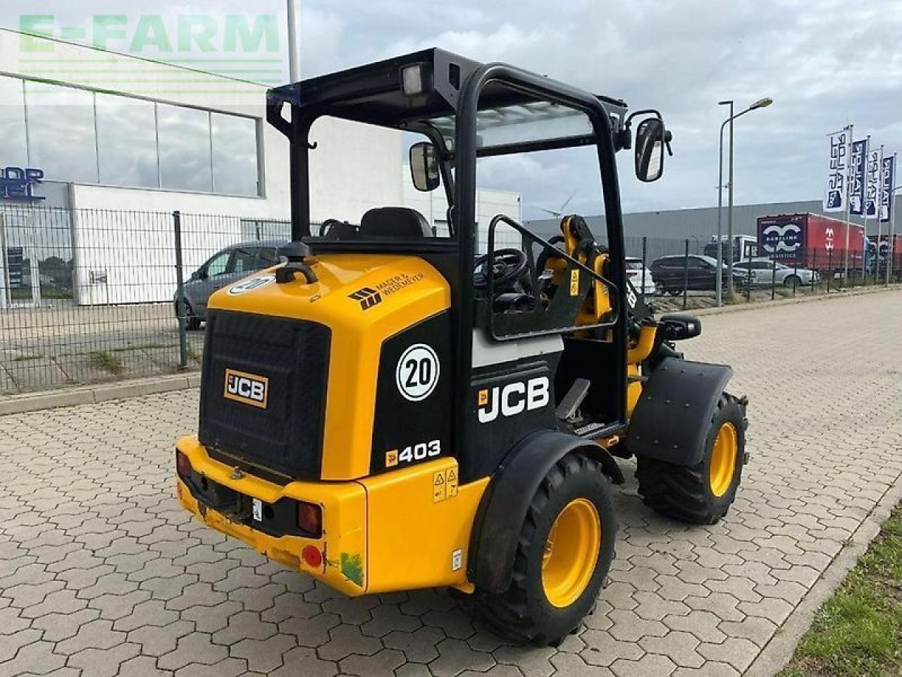 JCB 403 agri hoflader - Miniexcavadora: foto 4 JCB 403 agri hoflader - Miniexcavadora: foto 4