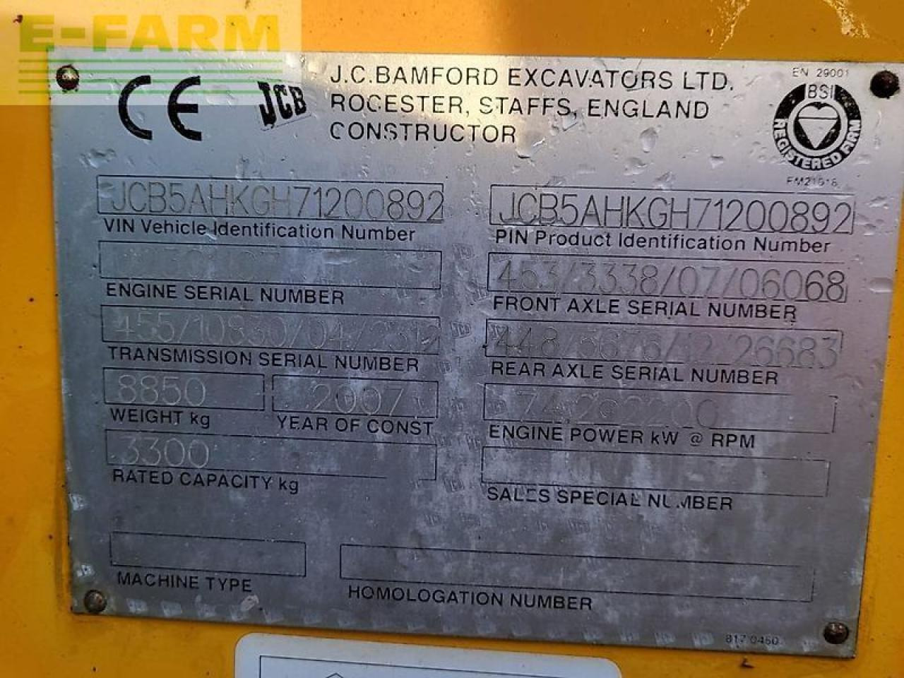 Manipulador telescópico JCB 533-105: foto 17