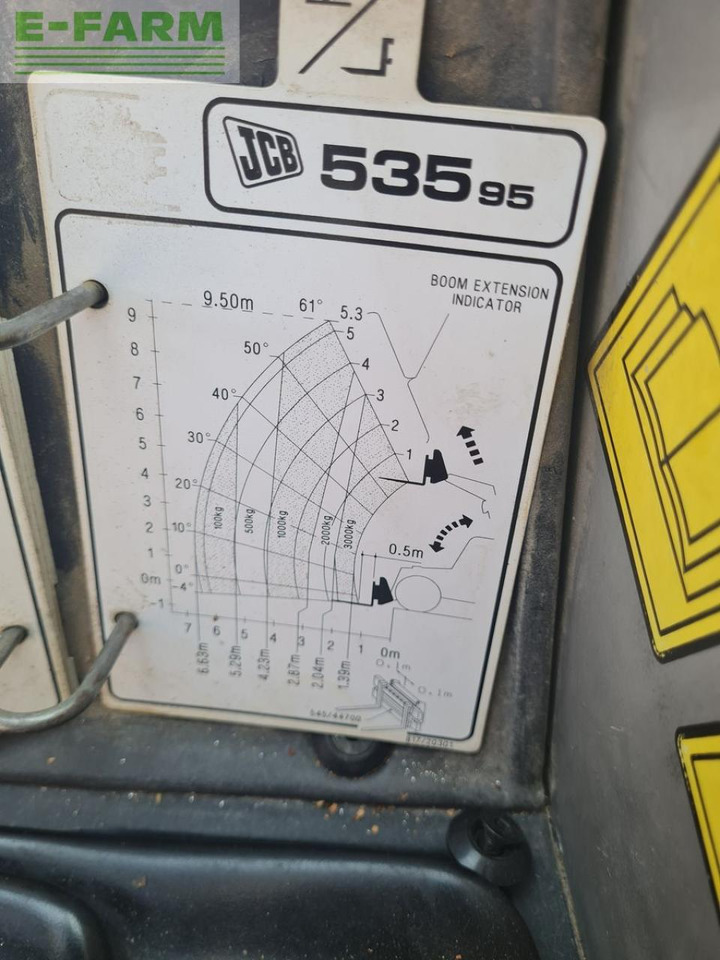 Manipulador telescópico JCB 535 95: foto 22