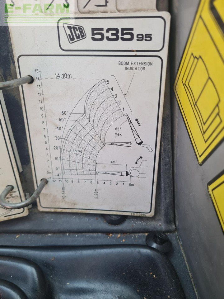 Manipulador telescópico JCB 535 95: foto 17