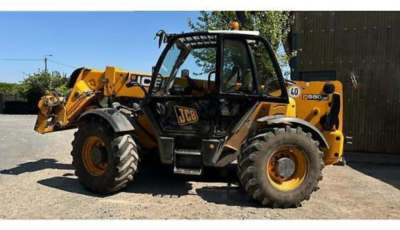 JCB 550-80 agri plus - Manipulador telescópico: foto 1 JCB 550-80 agri plus - Manipulador telescópico: foto 1