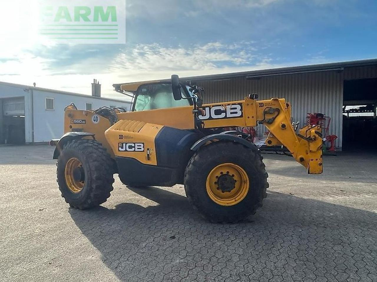 JCB 560-80 agri super - Manipulador telescópico: foto 2 JCB 560-80 agri super - Manipulador telescópico: foto 2