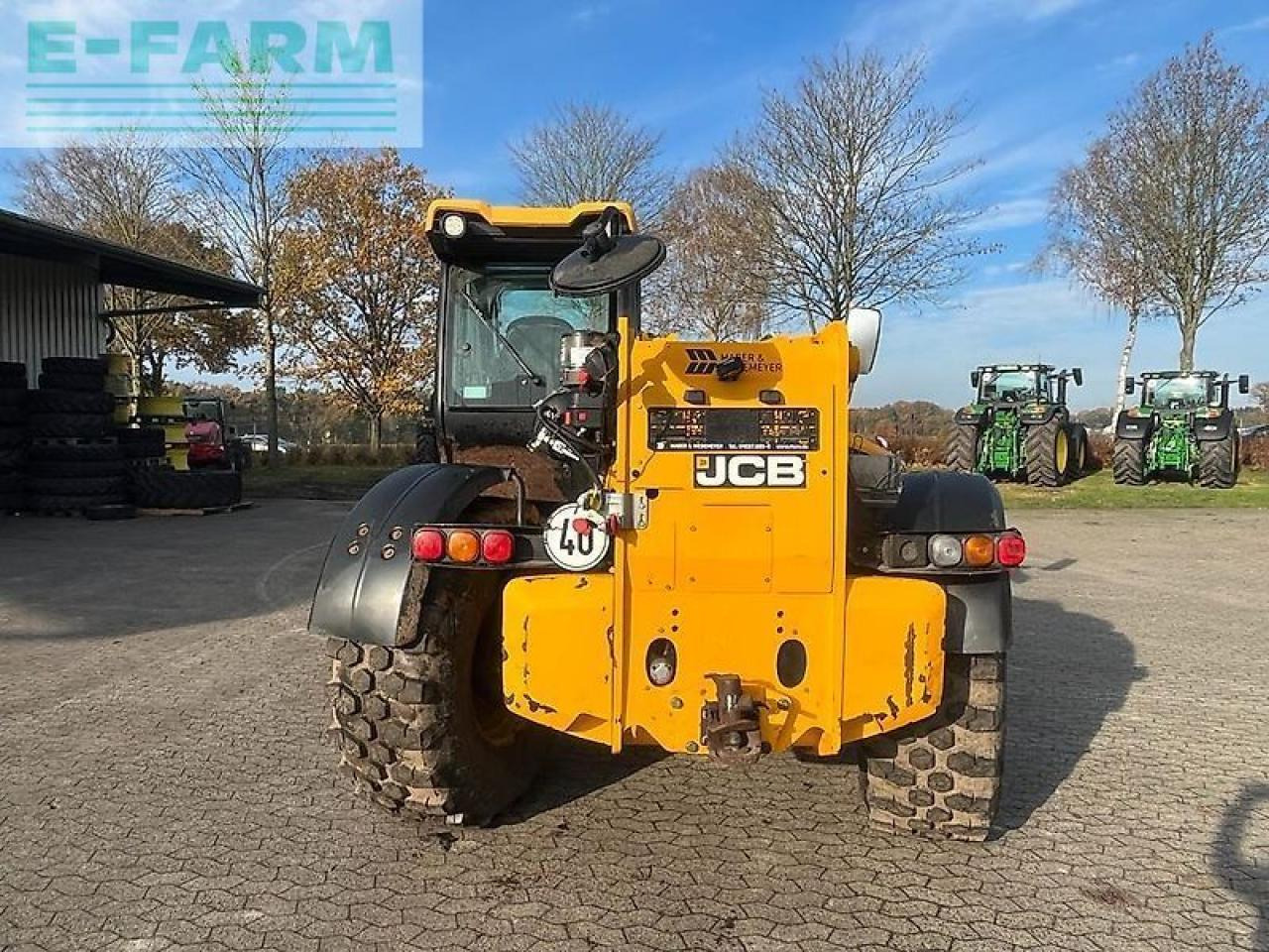 JCB 560-80 agri super - Manipulador telescópico: foto 3 JCB 560-80 agri super - Manipulador telescópico: foto 3