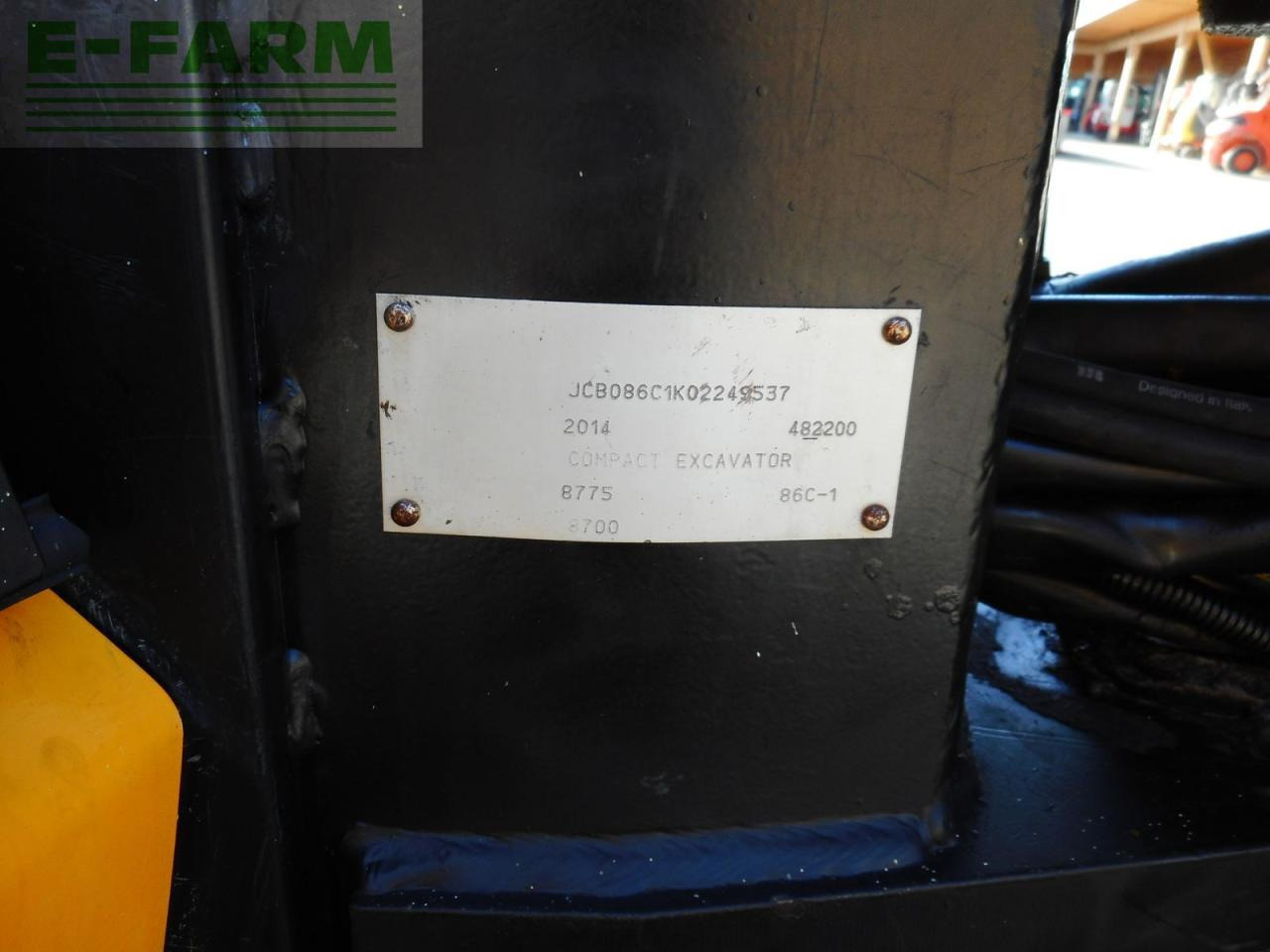 Miniexcavadora JCB 86 c-1 ( 8.775kg ): foto 6