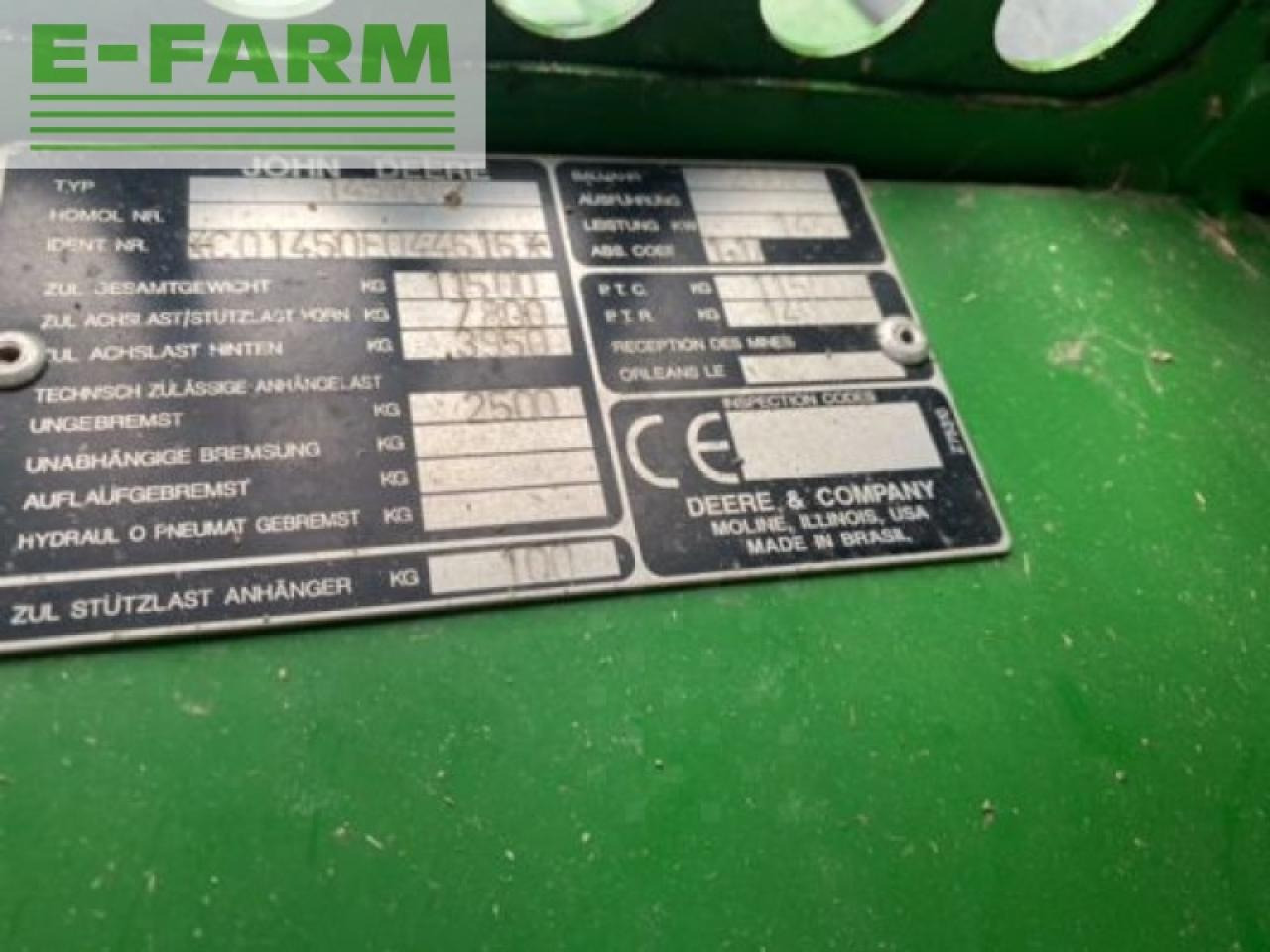 John Deere 1450 cws - Cosechadora de granos: foto 3 John Deere 1450 cws - Cosechadora de granos: foto 3