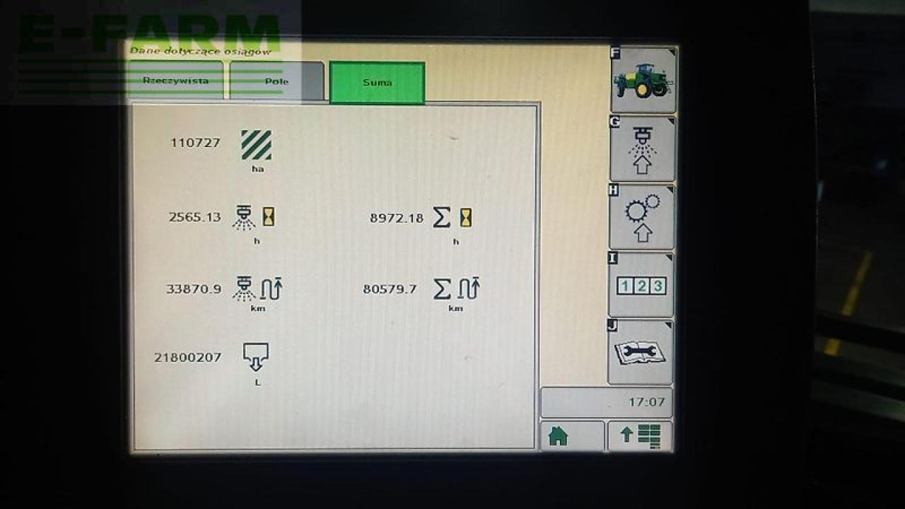 Pulverizador arrastrado John Deere 5430i: foto 9