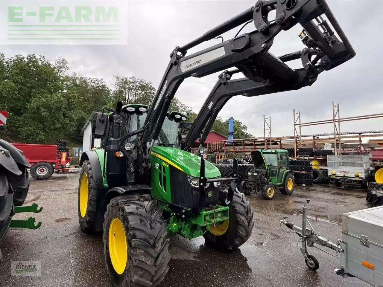 John Deere 6100m - Tractor: foto 2 John Deere 6100m - Tractor: foto 2