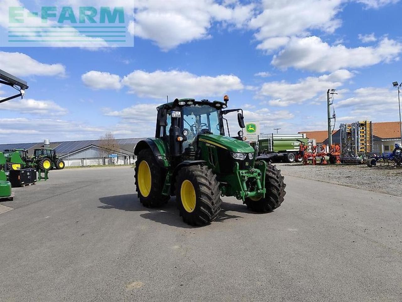 John Deere 6100m - Tractor: foto 3 John Deere 6100m - Tractor: foto 3
