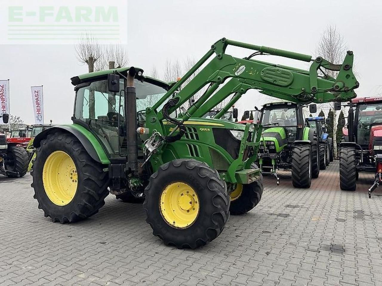 John Deere 6105r + jd h340 - Tractor: foto 4 John Deere 6105r + jd h340 - Tractor: foto 4