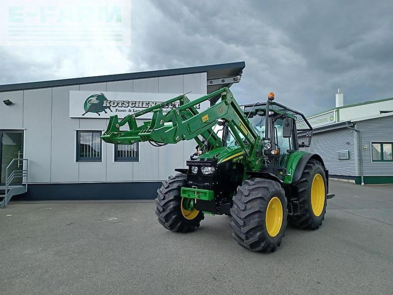 John Deere 6120m uvv forstschlepper - Tractor: foto 1 John Deere 6120m uvv forstschlepper - Tractor: foto 1